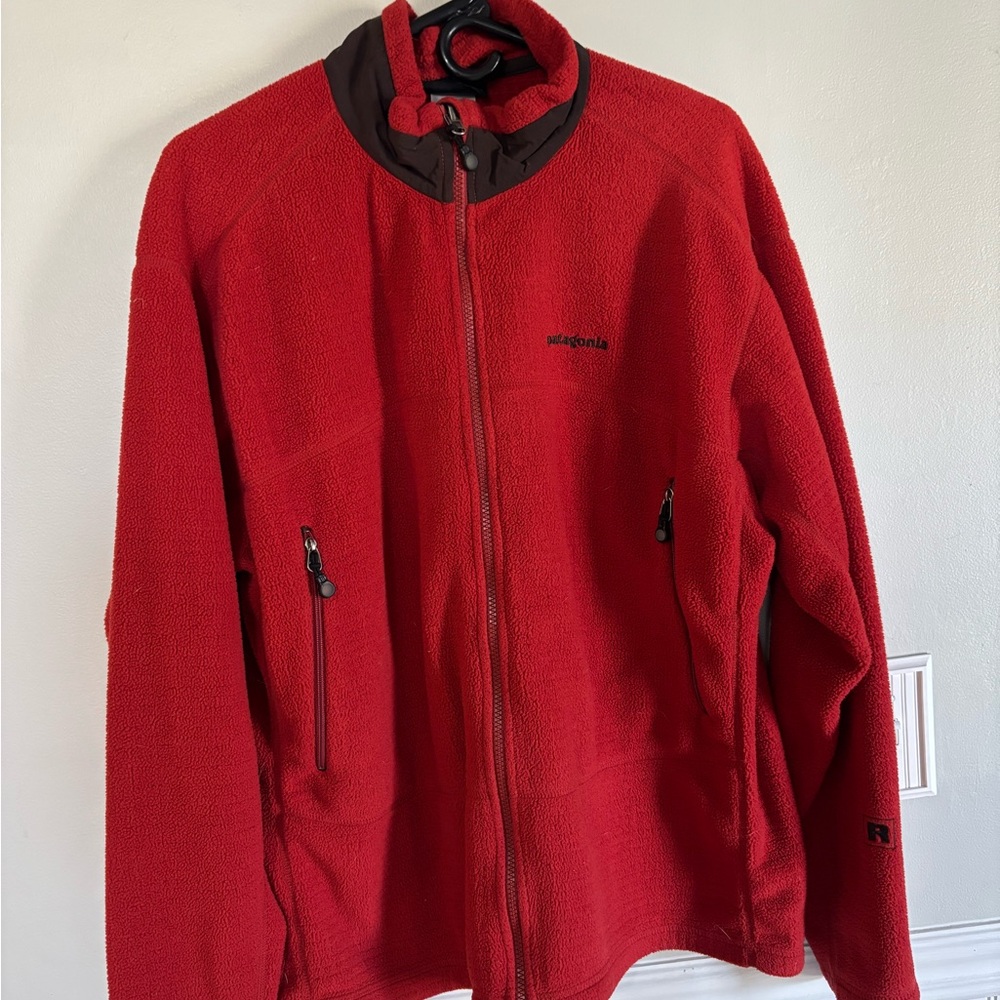 Patagonia Men's Red Fleece Jacket